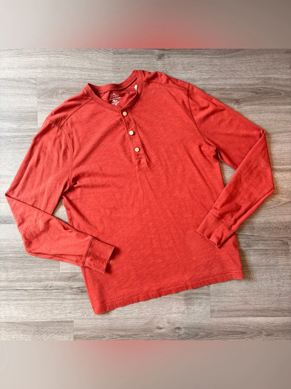 J. Crew burnt long sleeve shirt
